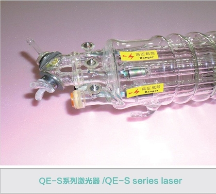 серия стеклянной лампы 1900mm Qe-S лазера СО2 400w и 600w 300w для отечественного оборудования лазера