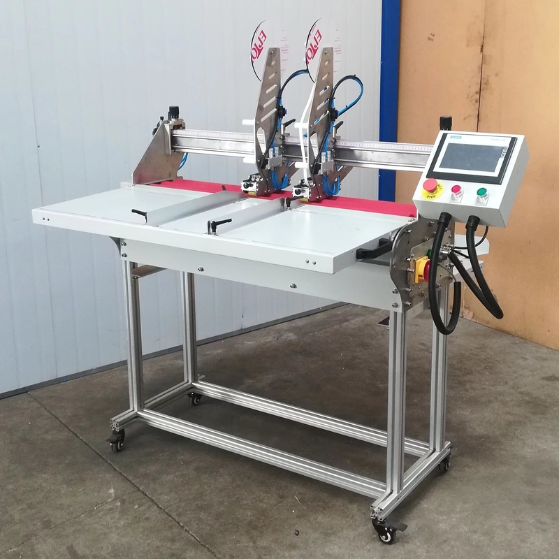 Гофрированный картон бумаги магнитофона PVC Semi автоматический двойной, который встали на сторону - доска деревянная